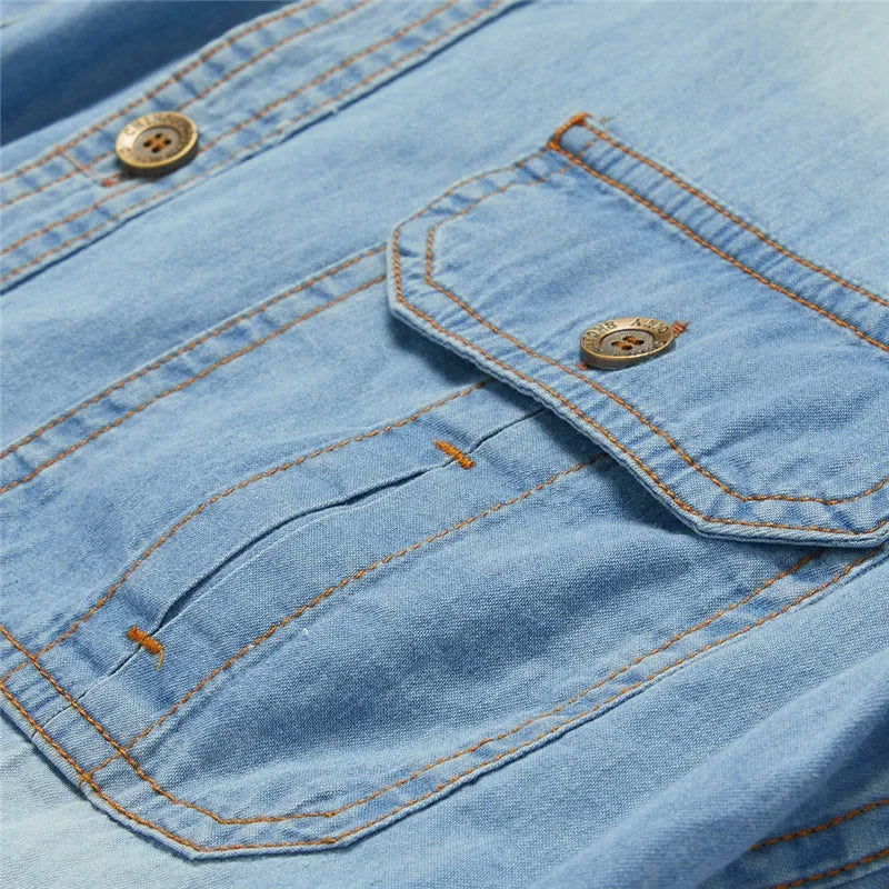 Camisa vaquera elegante