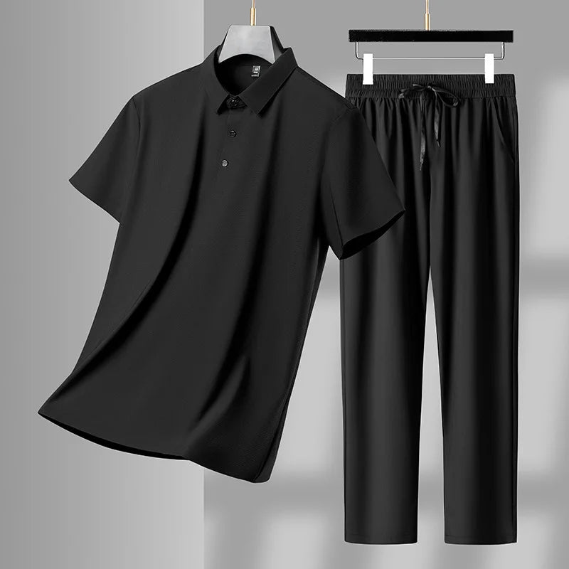 Conjunto de polos de verano transpirables
