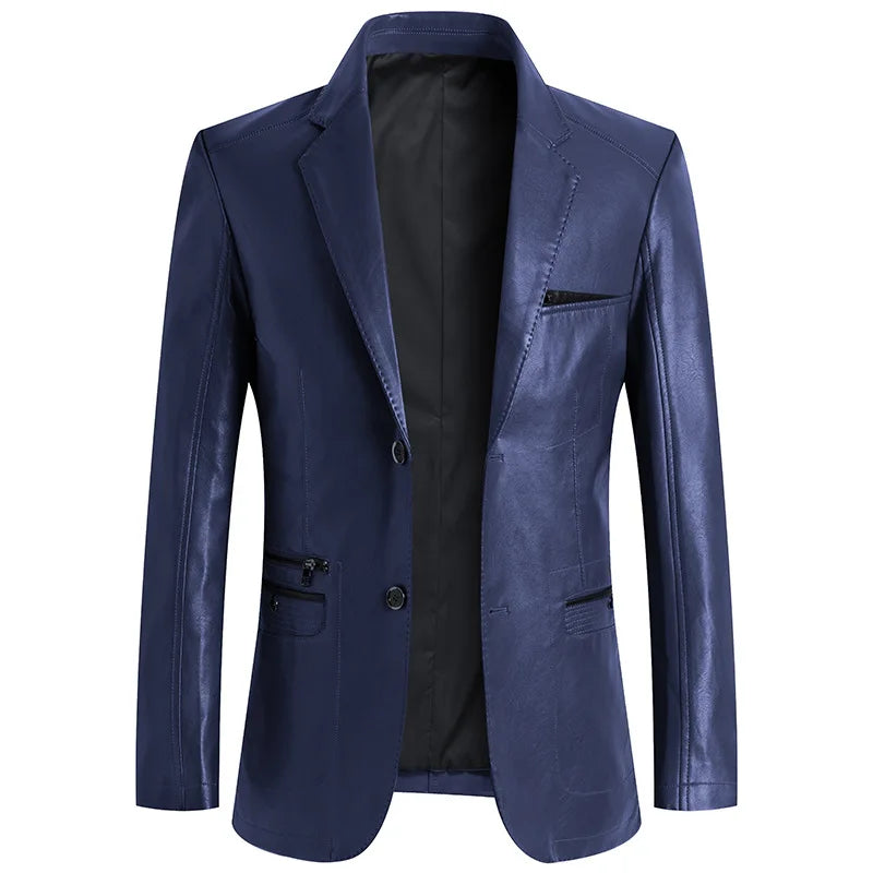 Chaqueta de cuero chic