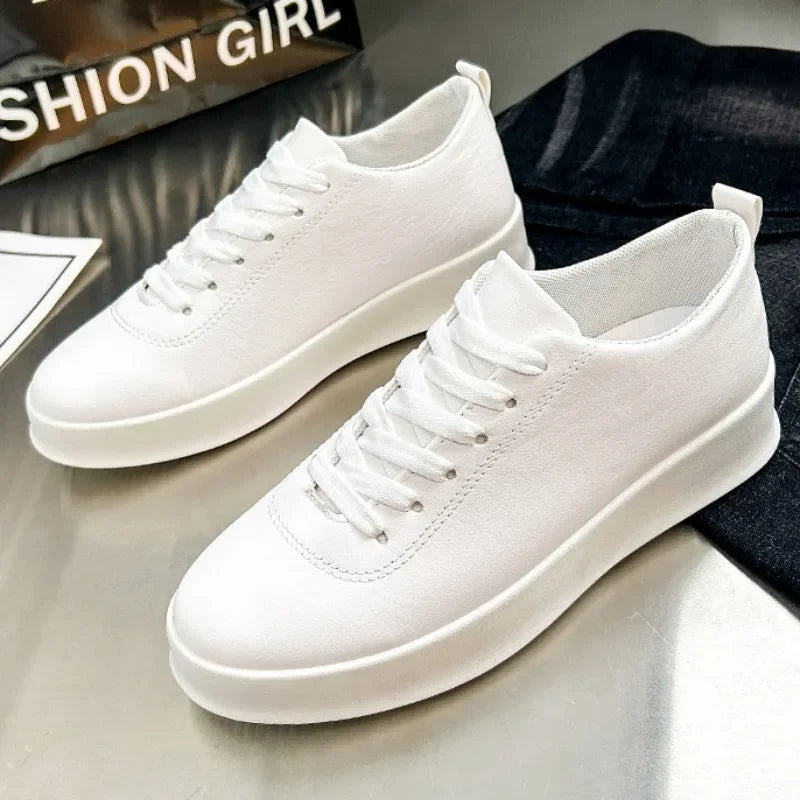 Elegantes zapatos de piel