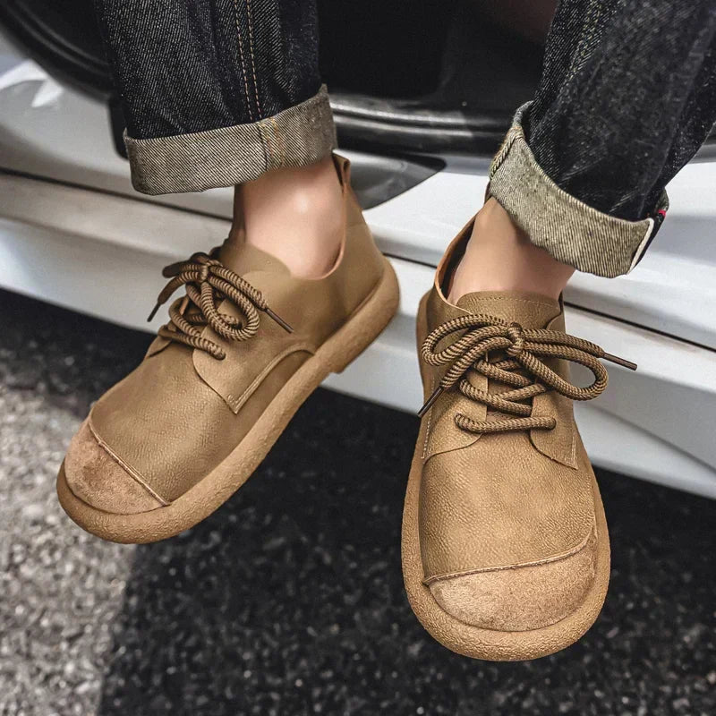 Elegantes zapatos de ante