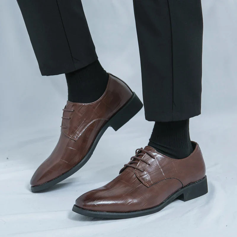 Zapatos de vestir de piel de primera calidad