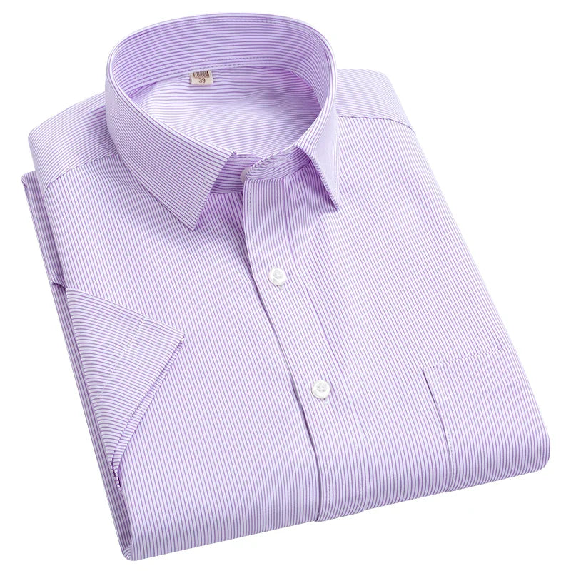 Camisa de negocios de manga corta