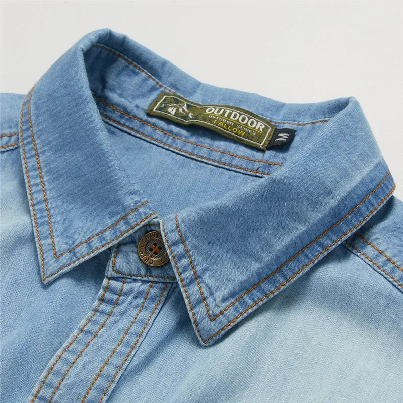 Camisa vaquera elegante