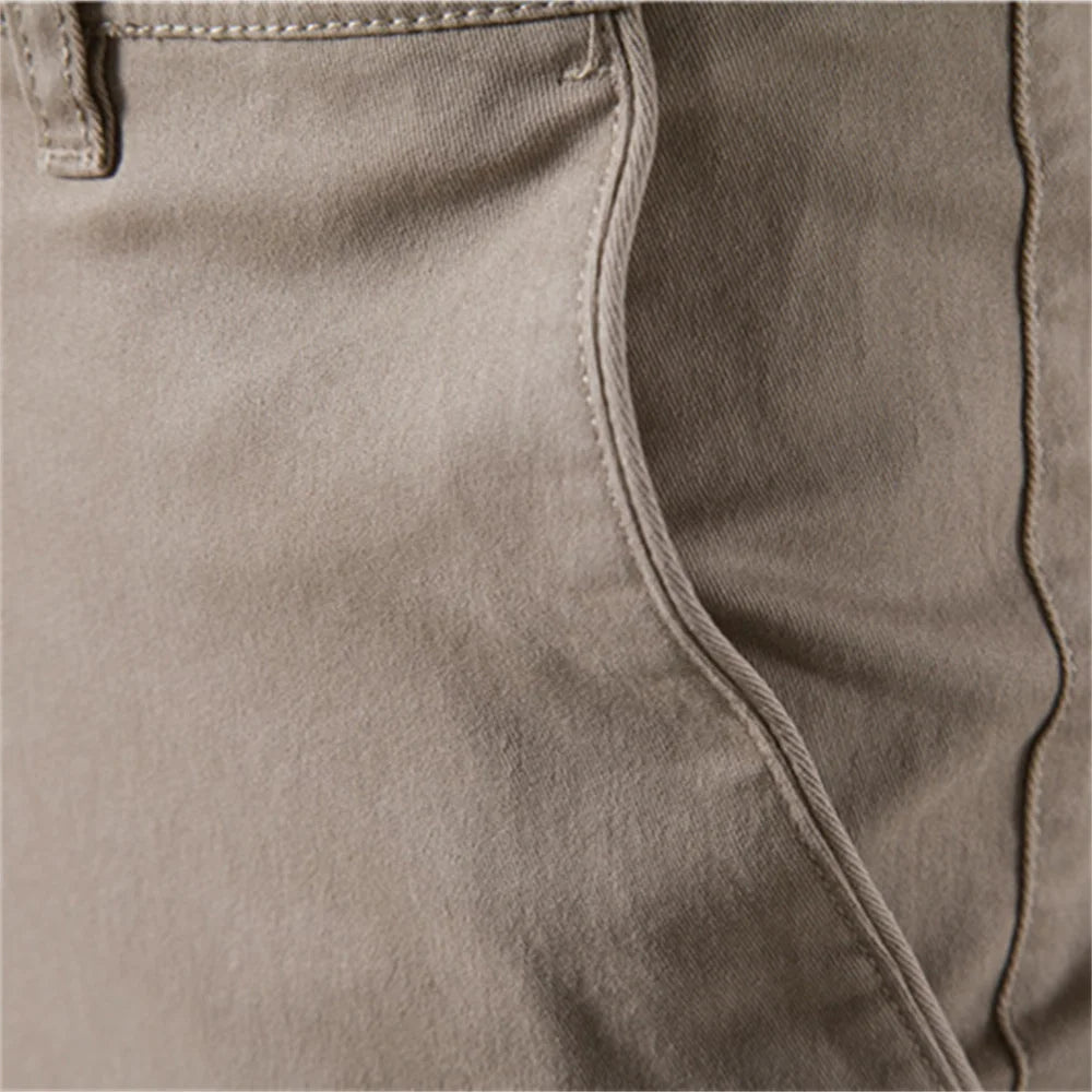 Pantalones informales de algodón