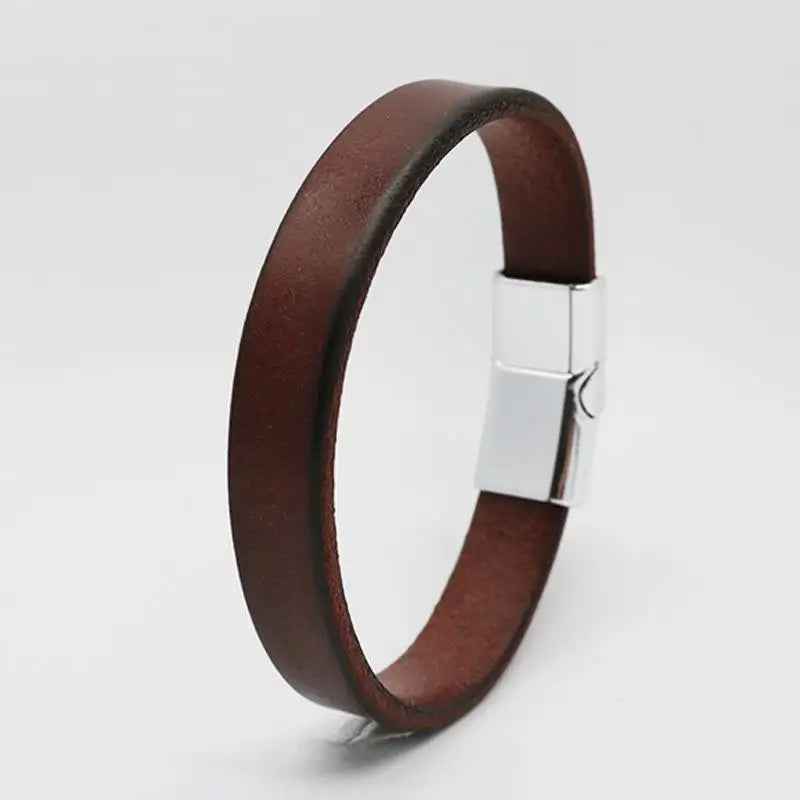 Pulsera de cuero para hombre