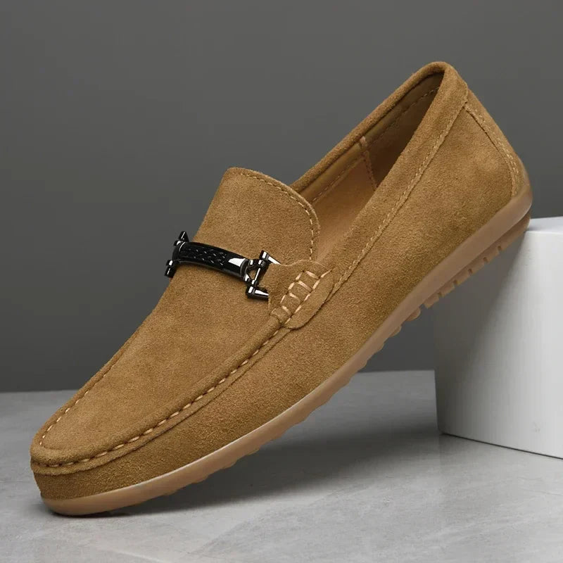 Mocasines de ante para conducir