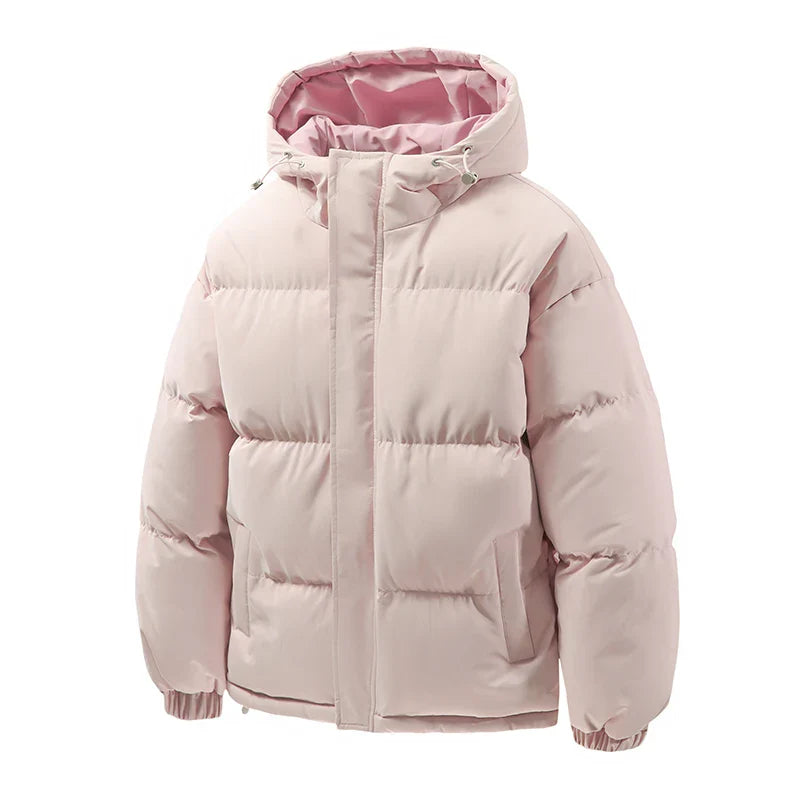 Elegante chaqueta acolchada