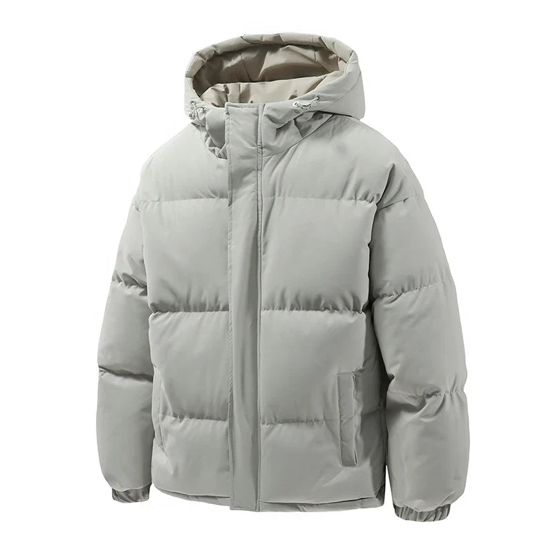 Elegante chaqueta acolchada