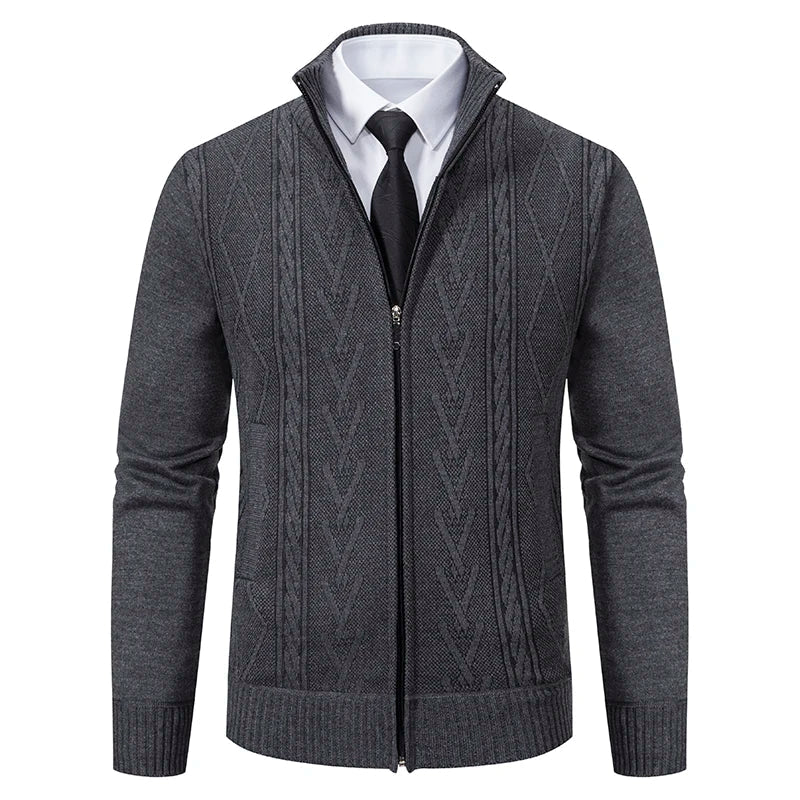 Elegante cárdigan de negocios