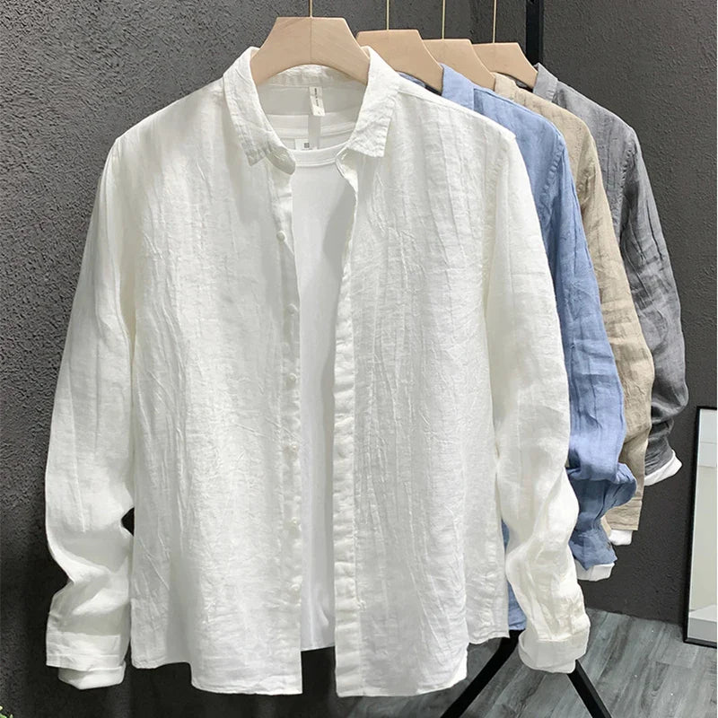 Camisa vintage de lino