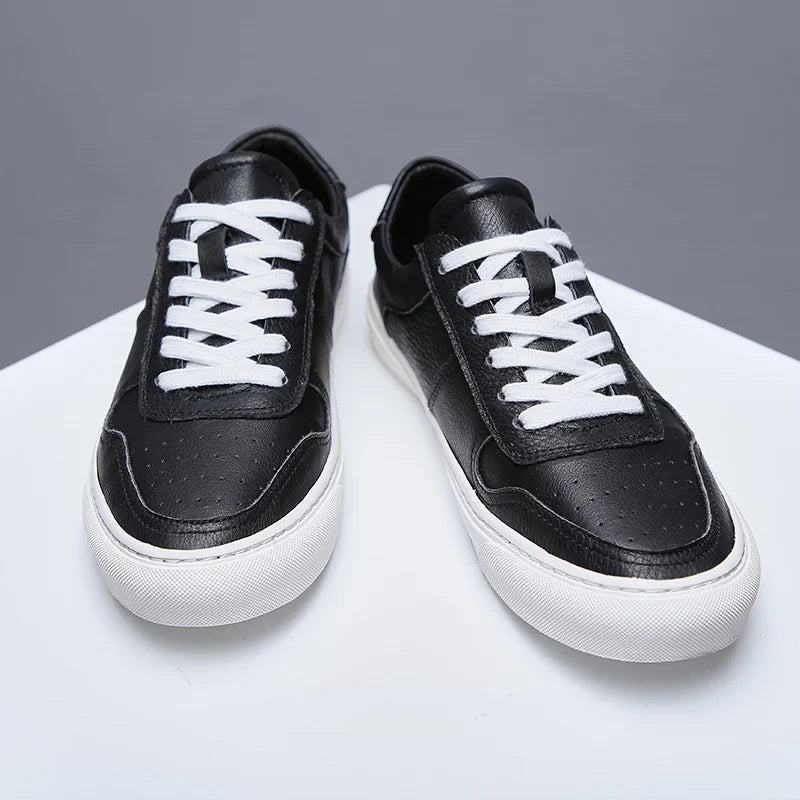 Elegantes zapatos de piel