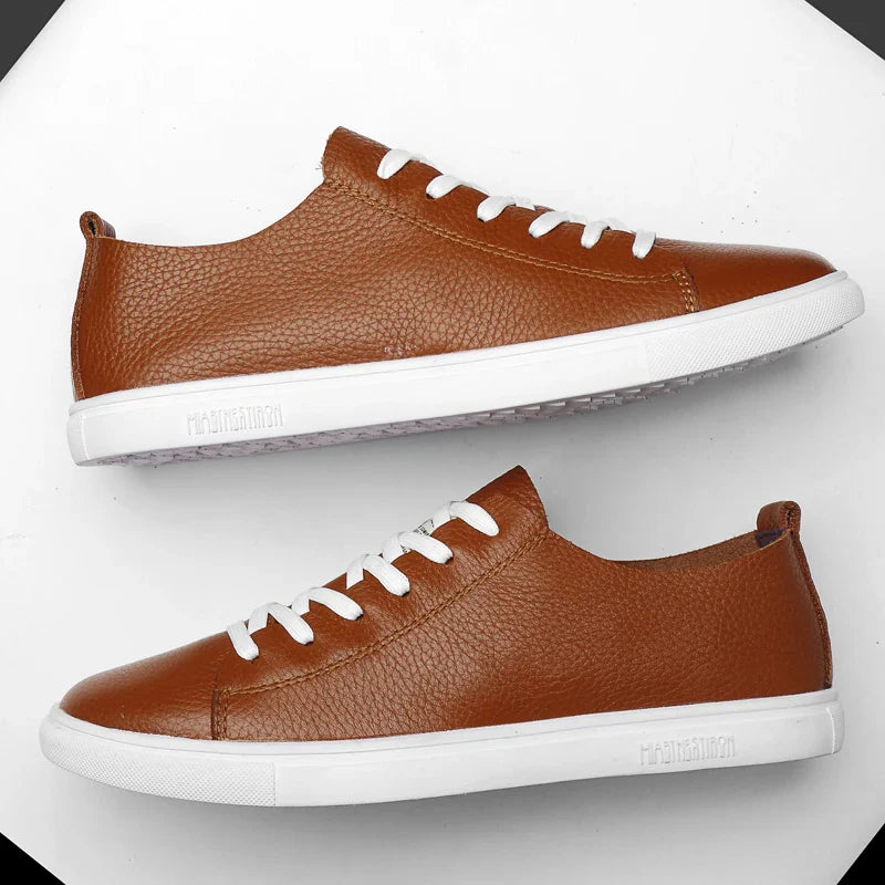 Zapatos de piel auténtica