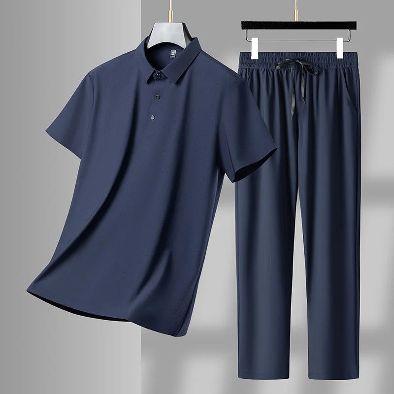 Conjunto de polos de verano transpirables