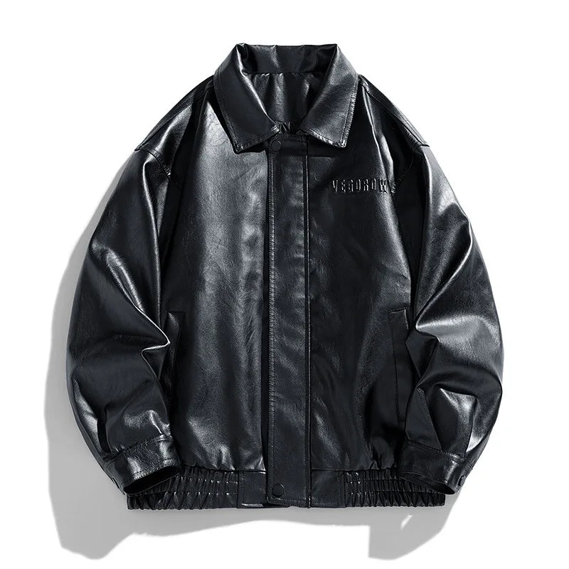 Chaqueta de cuero para moto