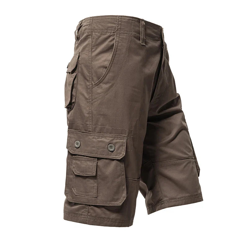 Pantalones cortos casual cargo a la rodilla