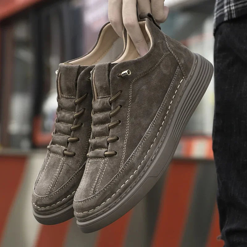 Elegantes zapatos de piel