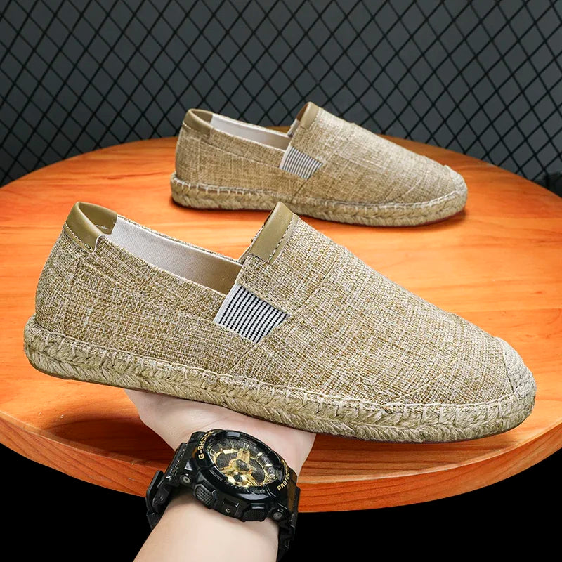 Elegantes alpargatas para hombre
