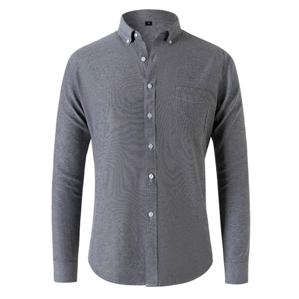 Elegante camisa Oxford