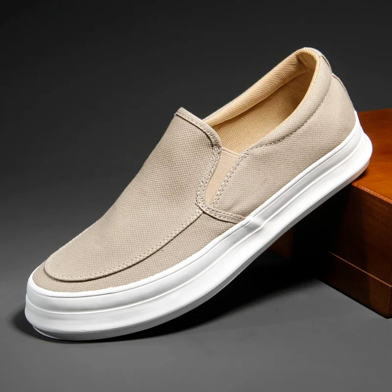 Elegantes zapatillas de lona