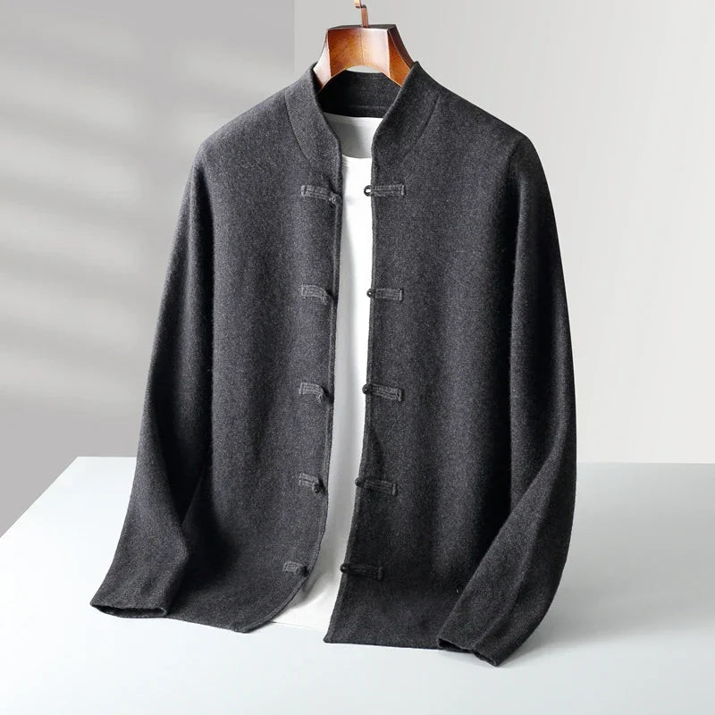 Elegante cárdigan de cachemira