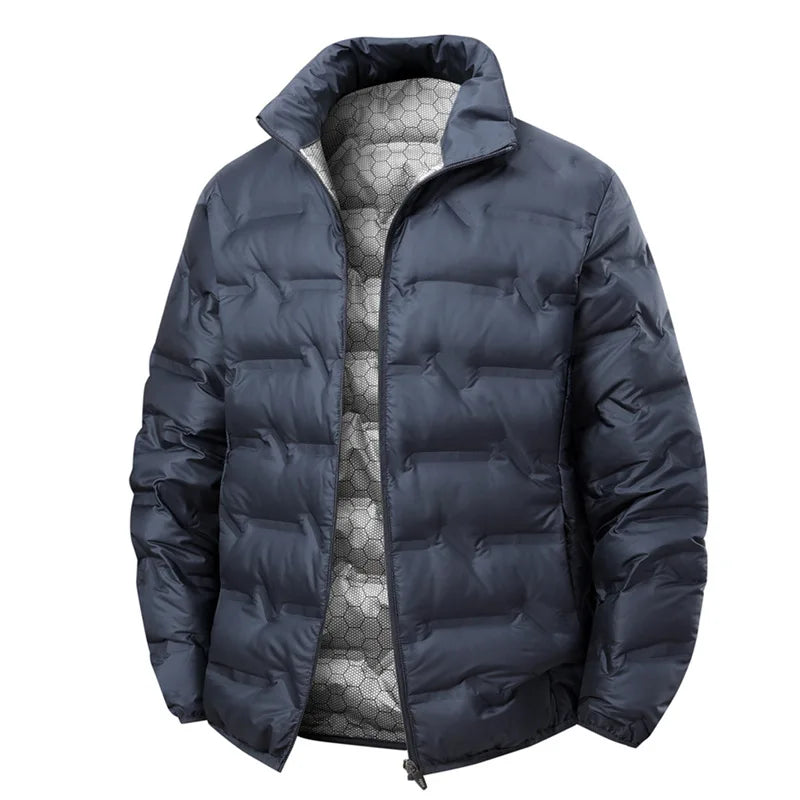Elegante chaqueta cortaviento