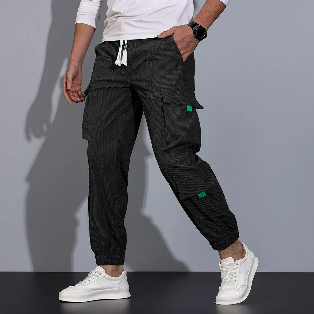 Pantalón cargo de pana