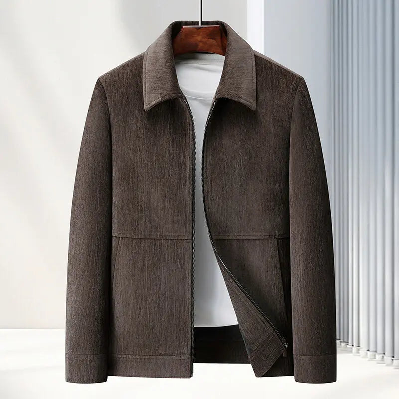 Elegante chaqueta tejida
