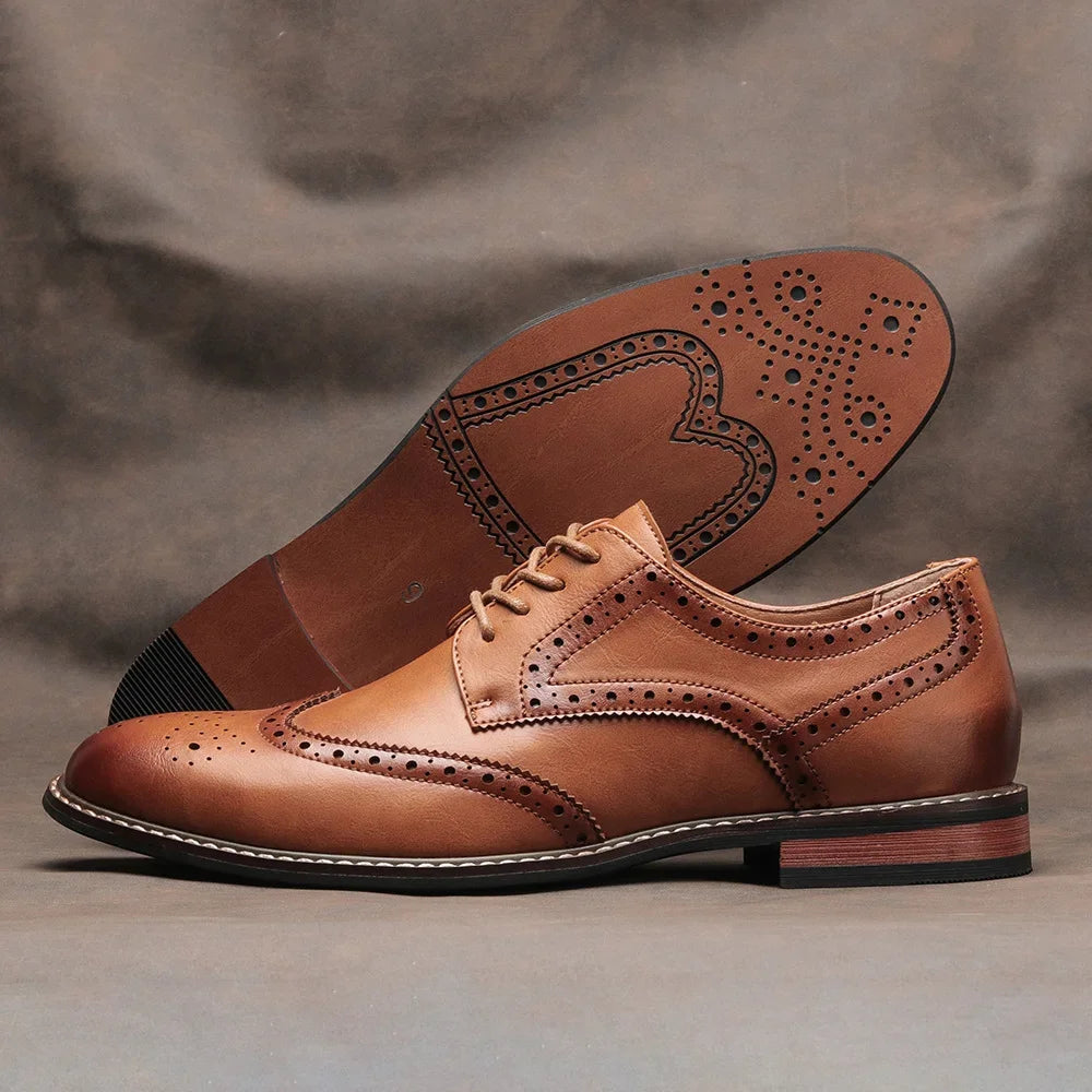 Zapatos de vestir elegantes para hombre para bodas