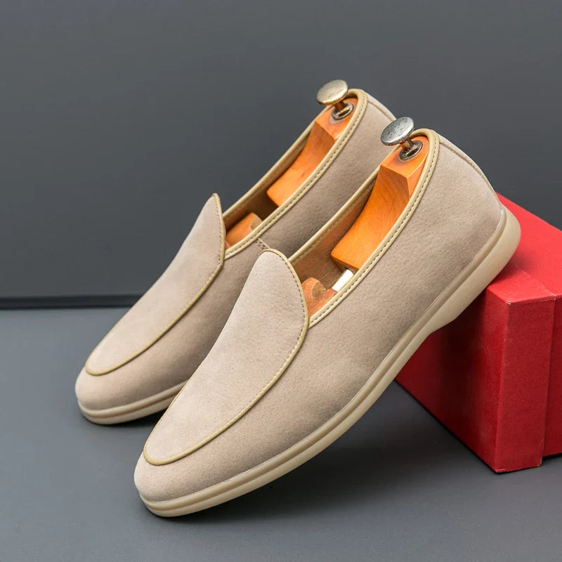 Mocasines de ante Chic