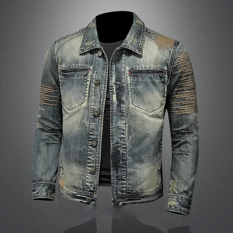 Chaqueta vaquera retro