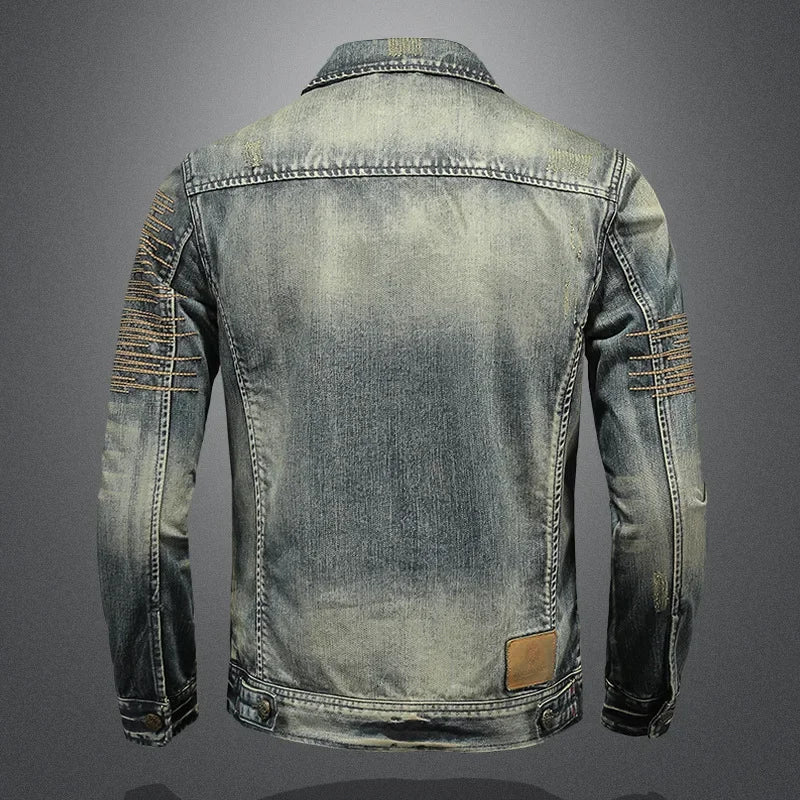 Chaqueta vaquera retro