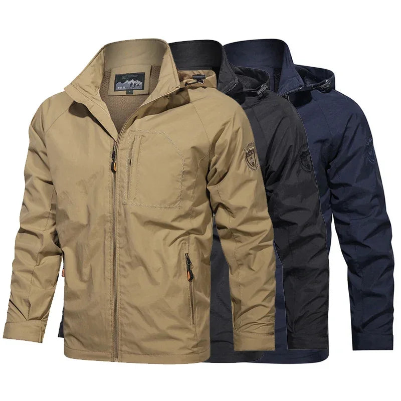 Chaqueta impermeable para exteriores