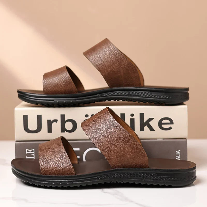 Sandalias elegantes de playa