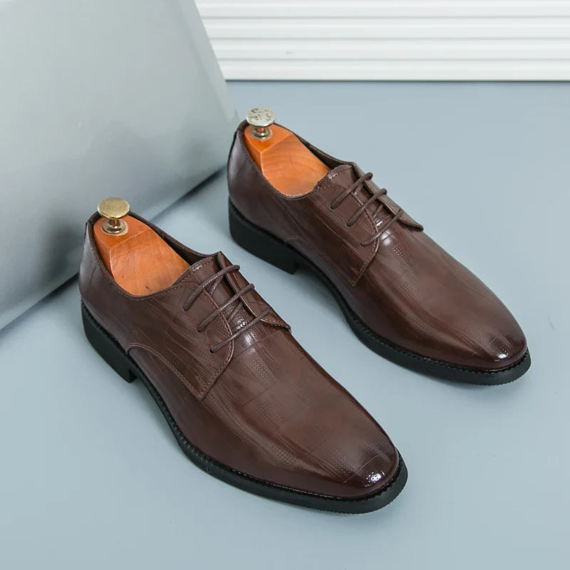 Zapatos de vestir de piel de primera calidad