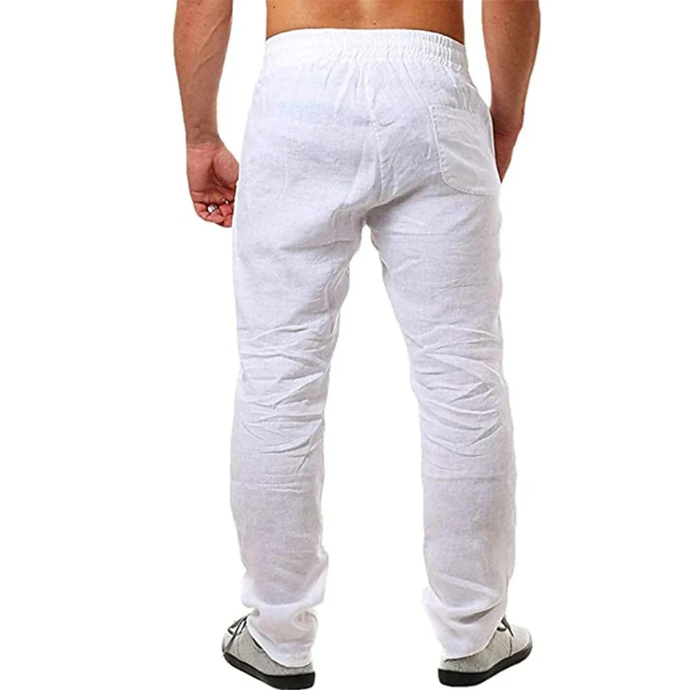 Pantalón de lino transpirable