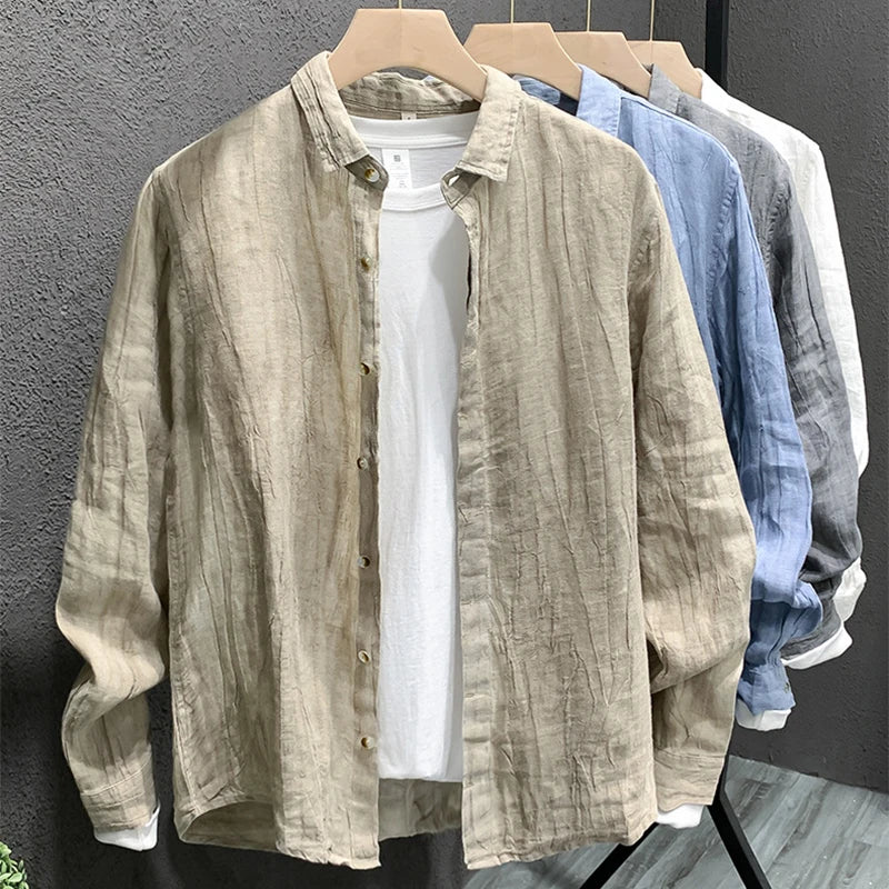 Camisa vintage de lino