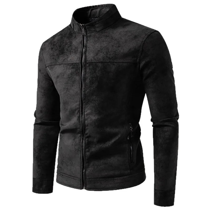 Chaqueta de piel gruesa