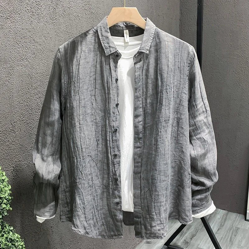 Camisa vintage de lino