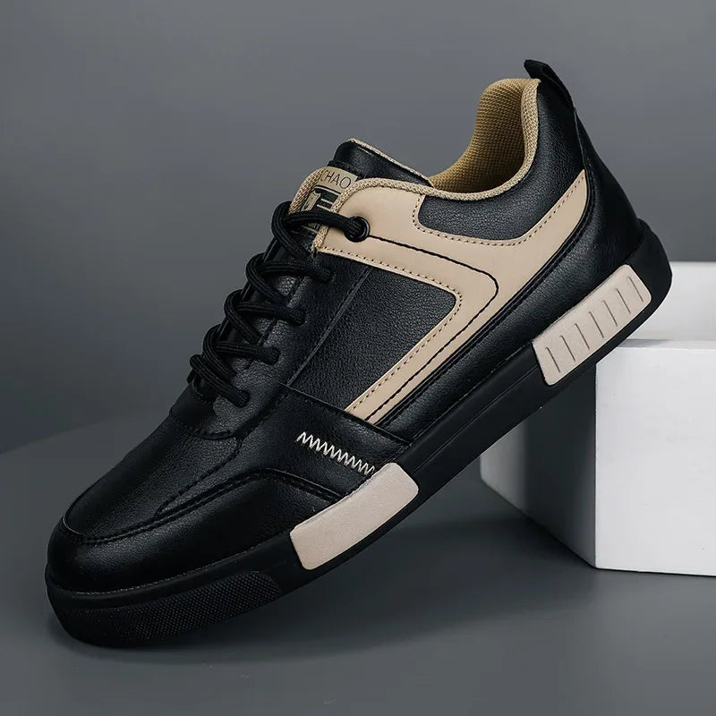 Elegantes zapatos de piel