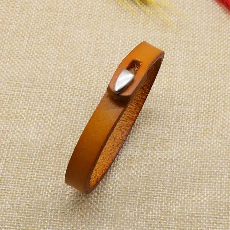 Pulsera de cuero para hombre