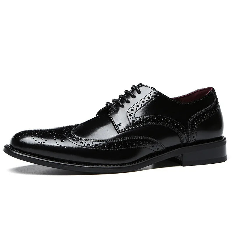 Zapatos Oxford de piel de primera calidad