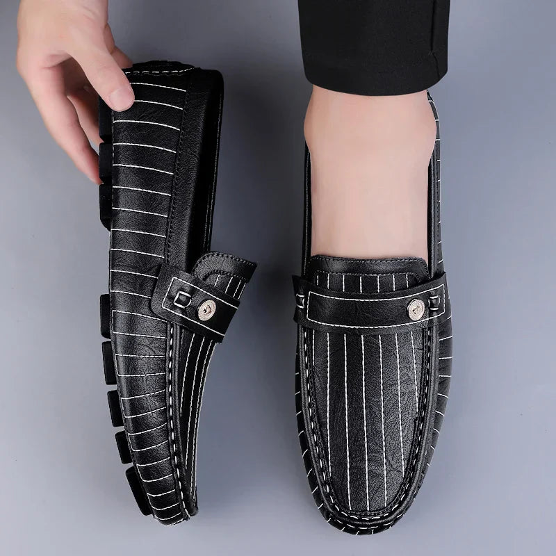 Mocasines de piel Chic