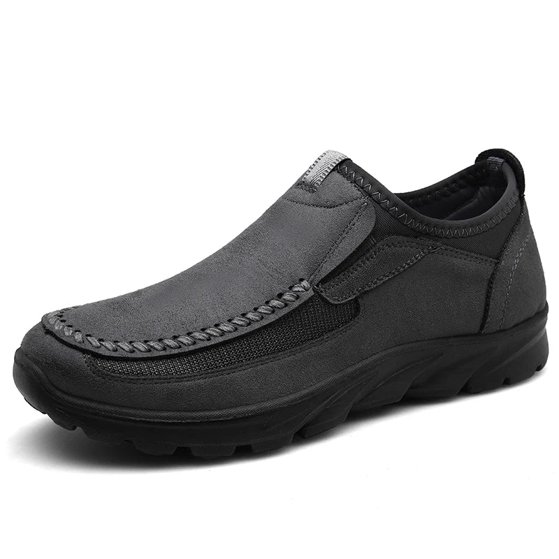 Elegantes zapatos de piel sin cordones