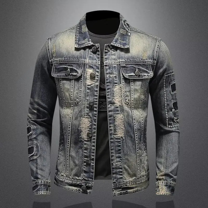 Elegante chaqueta vaquera