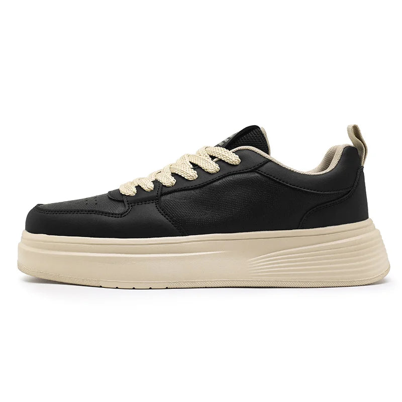 Elegantes zapatillas de piel