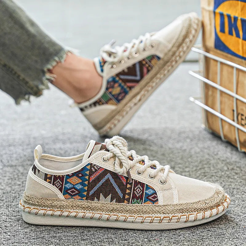 Zapatos de lona elegantes