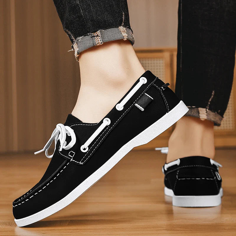 Mocasines de cuero