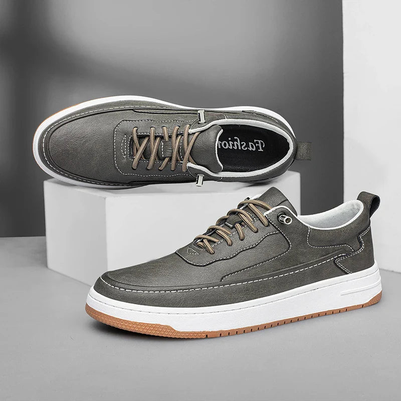 Elegantes zapatos de piel