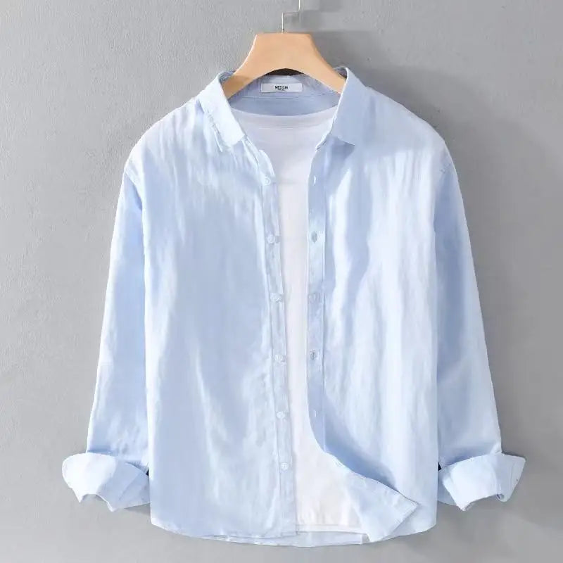 Elegante camisa de algodón